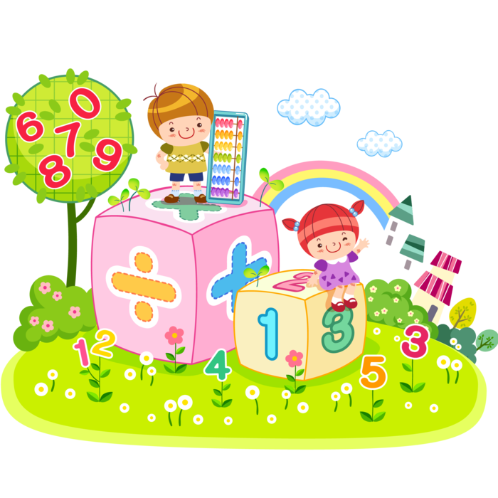 卡通 数学 幼儿园 数字 封面