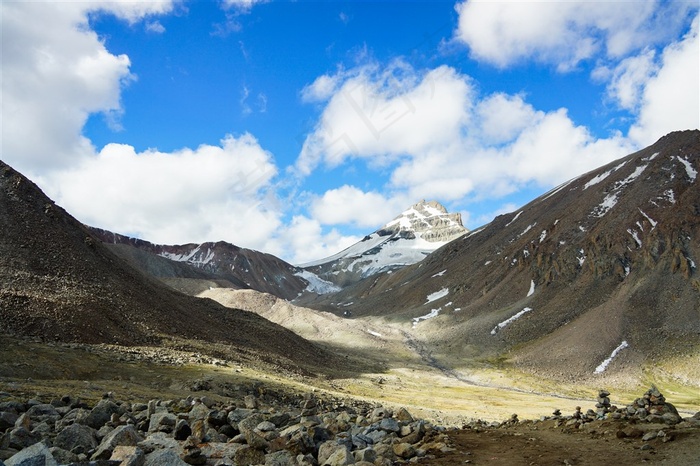 阿里神山雪山冈仁波齐风光
