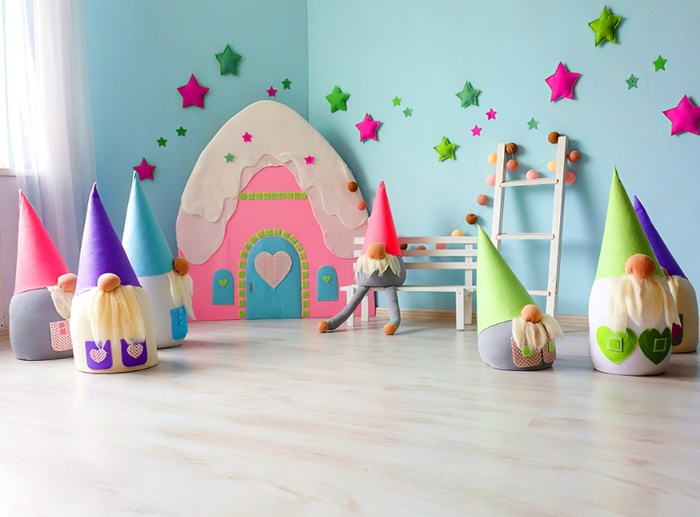 儿童照相拼接背景