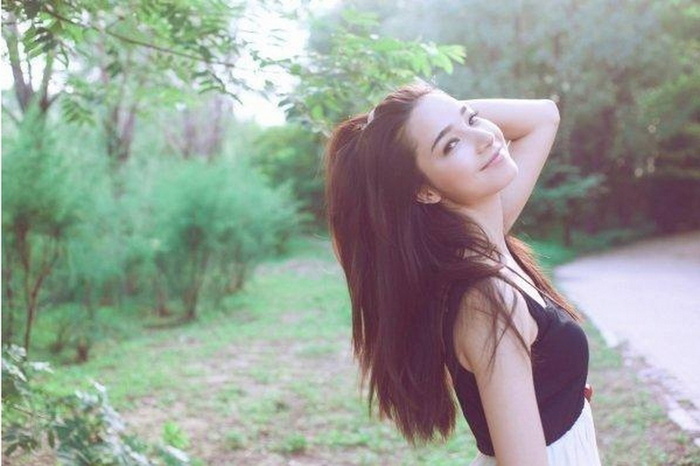 摄影图片人物美女模特照片