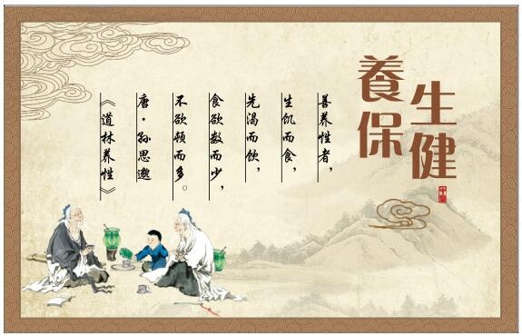 医中医养生保健古典展板养生保健1cdr矢量模版下载