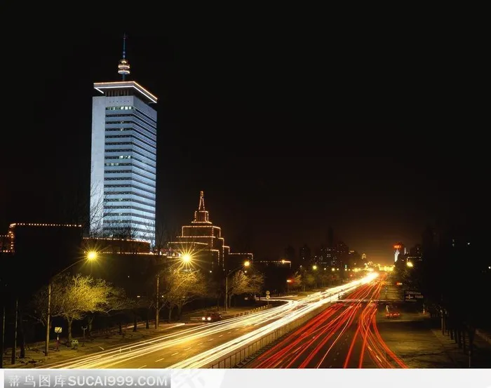 道路夜景