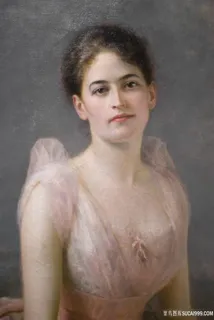 唯美女士肖像艺术挂画