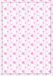 可爱粉色心形底纹图片