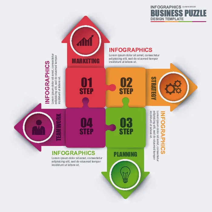ppt素材3d数据图表模板可视化图形统计标签矢量图标模型ai源文件eps,ai矢量模版下载