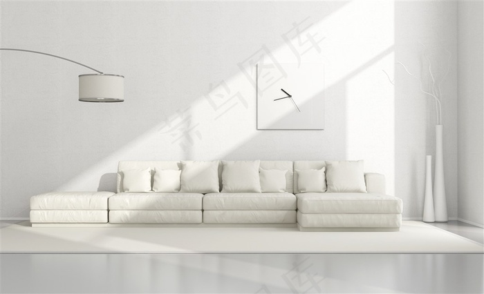 简约家庭装修效果图高清素材