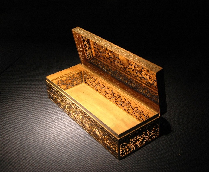 故宫珍宝金丝宝盒