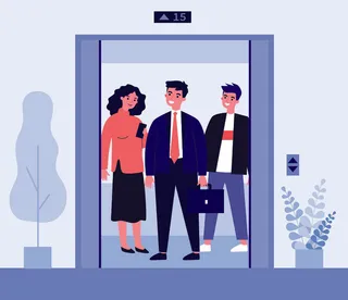 扁平化人物场景办公互联网等距ai矢量设计网页海报UI素材插画