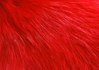 红色毛皮背景图片