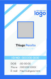 商务工作证名片