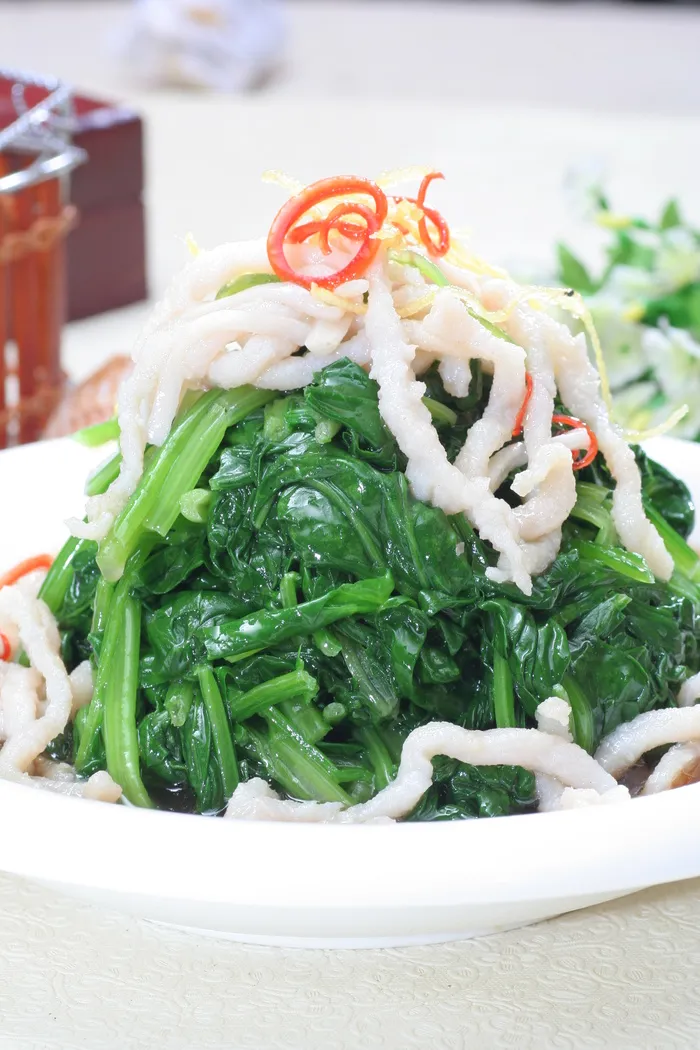 老醋菠菜 16元