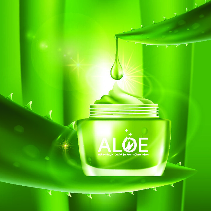  设计化妆品样品素材