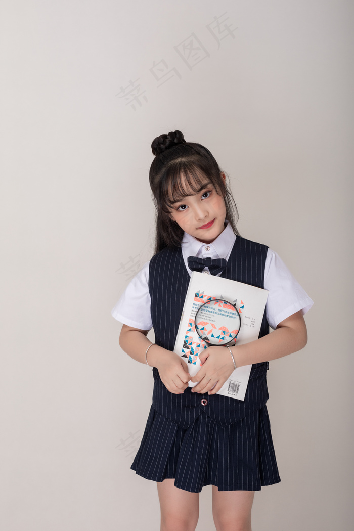 清新唯美可爱的女孩摄影图片