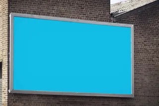 广告牌样机 巨幅海报样机 户外广告 路牌 楼宇 (5)