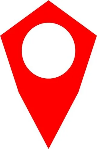 谷歌地图别针 PNG免抠