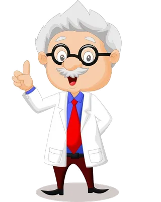 医生卡通老年.
