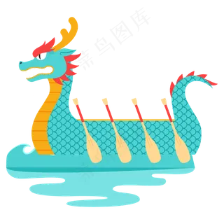 端午节龙舟 