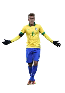 足球运动员踢球射门免抠