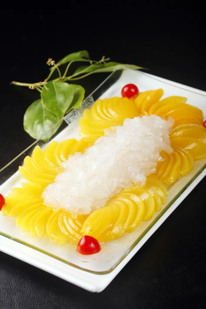 黄桃椰肉