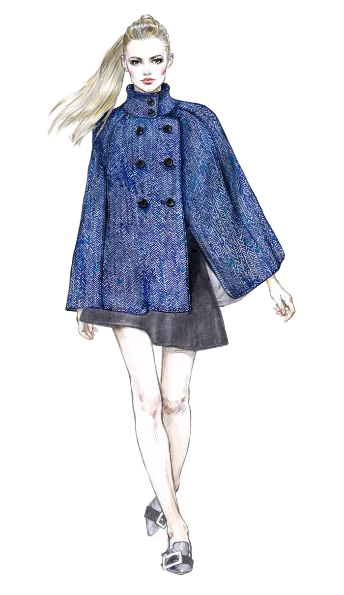 时尚女孩卡通