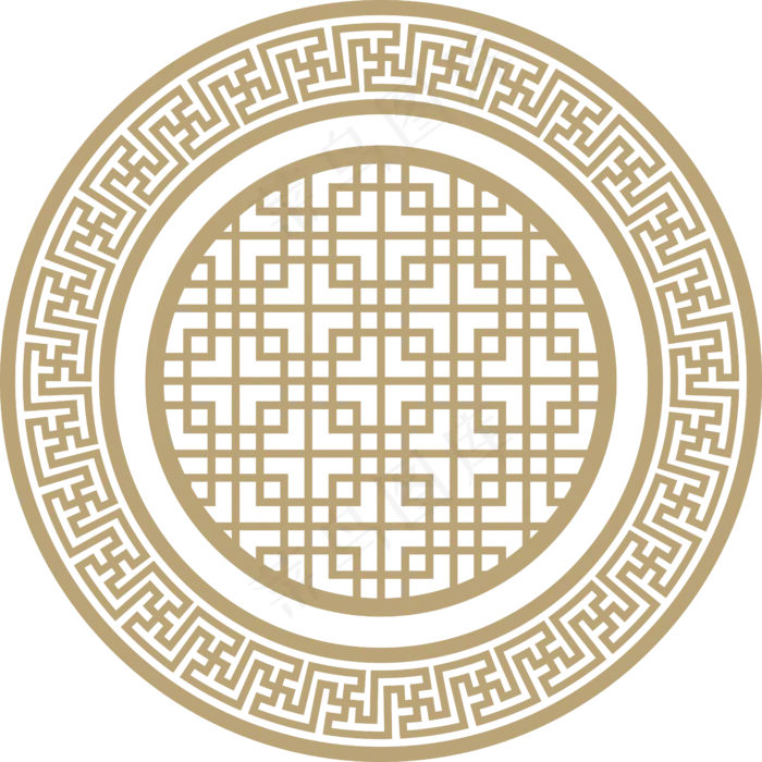 中国风传统吉祥寓意图案古代喜庆祥瑞纹样纹饰PNG免抠