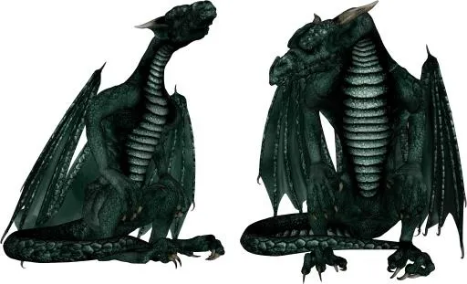 龙 PNG免抠(4090x2486)