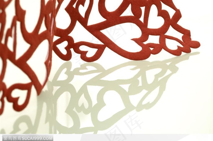 情人节物语-连续的红色心形