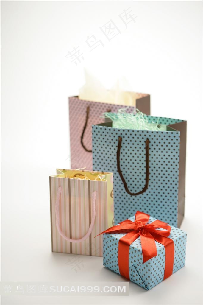商业购物_手提袋和购物袋和礼物
