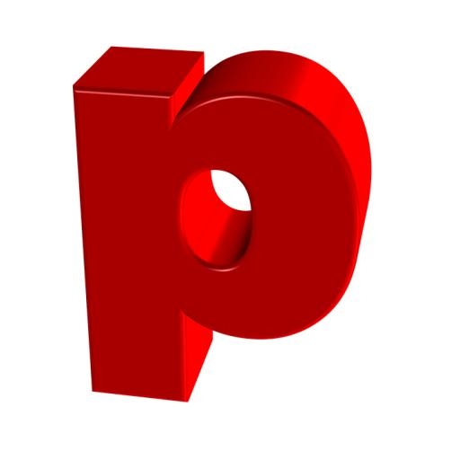 字母P PNG免抠(720x720)