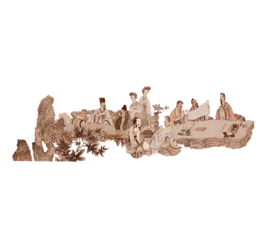 古风国画人物画像