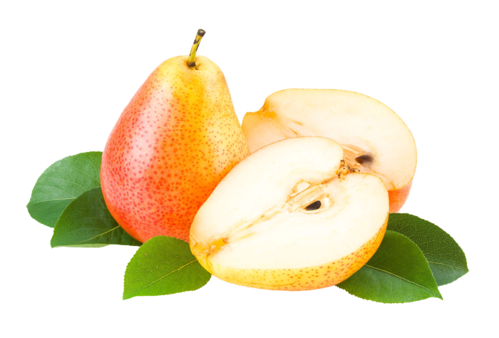 梨 (10)水果超市商品白底图免抠实物摄影png格式图片透明底