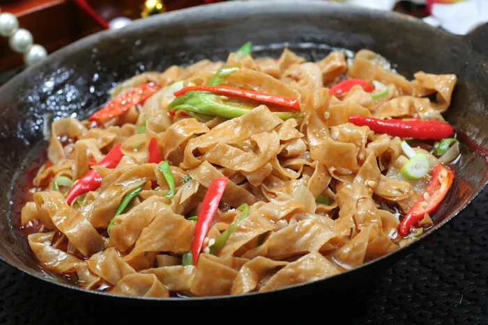 干锅豆筋 (2)