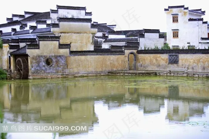 西递古镇建筑图片