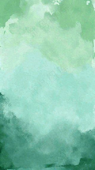 意境绿色水墨纹理背景