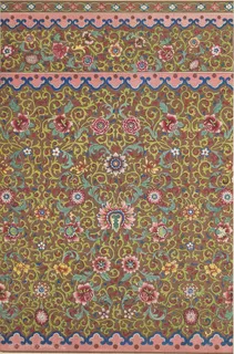 粉色背景黄土色中式传统纹样集锦中国风图片 粉色背景黄土色中式传统纹样集锦中国风图片