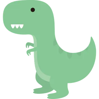 卡通恐龙生日宝宝宴派对素材恐龙派对免扣素材