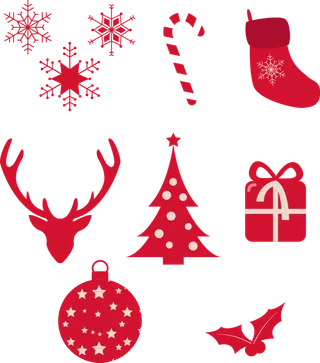 圣诞节元素高清PNG免抠图片