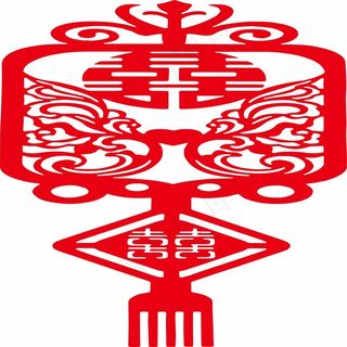 喜剪纸 剪纸风元素
