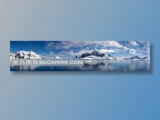 自然景观冰山风景图片