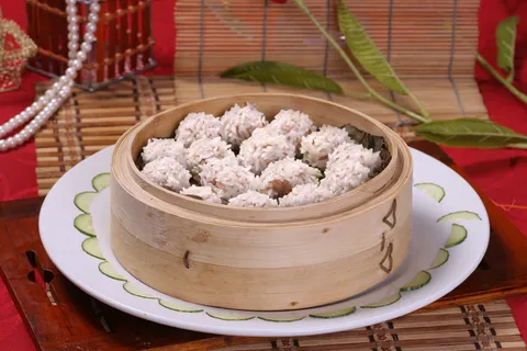 50 荷叶珍珠丸子-华宴都