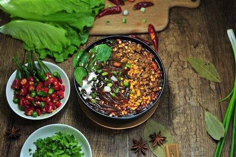 重庆酸辣粉美食