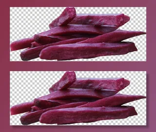 紫薯条免口素材