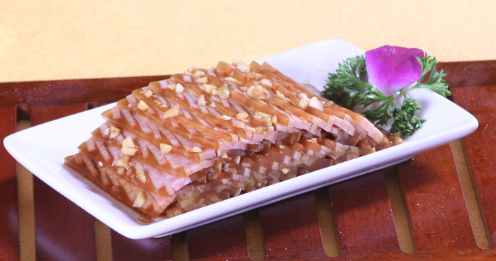 42自制千层皮冻 熟人美食