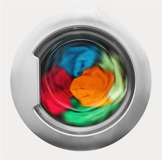 洗衣机里的毛巾