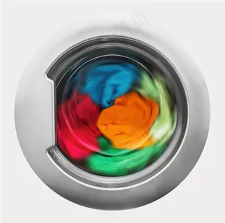 洗衣机里的毛巾