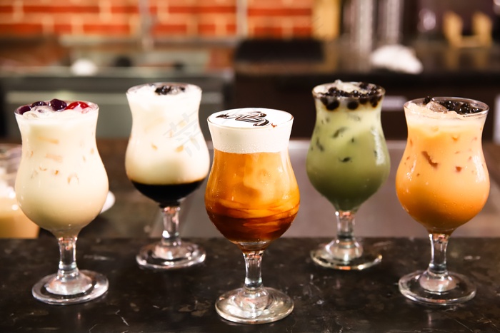 清爽夏日夏天饮品摄影照片