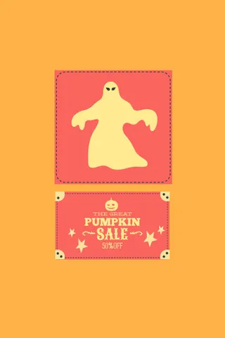 万圣节小鬼捣蛋儿童矢量插画扁平