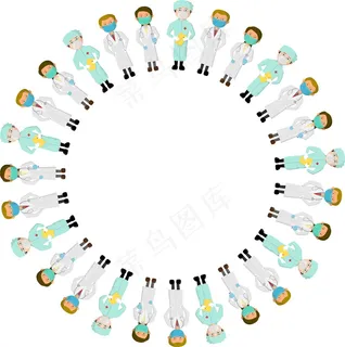 护士节卡通医护人员图片 护士节卡通医护人员图片