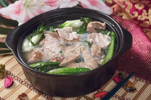 粉丝杂菜猪杂煲  粉丝杂菜猪杂煲