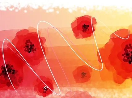 图片设计素材背景鸟语花香